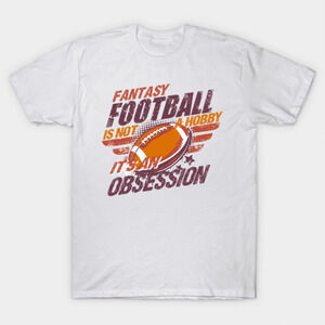 Fantasy Football Obsession Draft Party Trophy Unisex T-Shirt